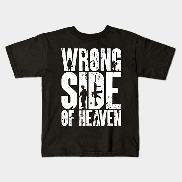 Wrong Side of Heaven Kids T-Shirt by colorsplash